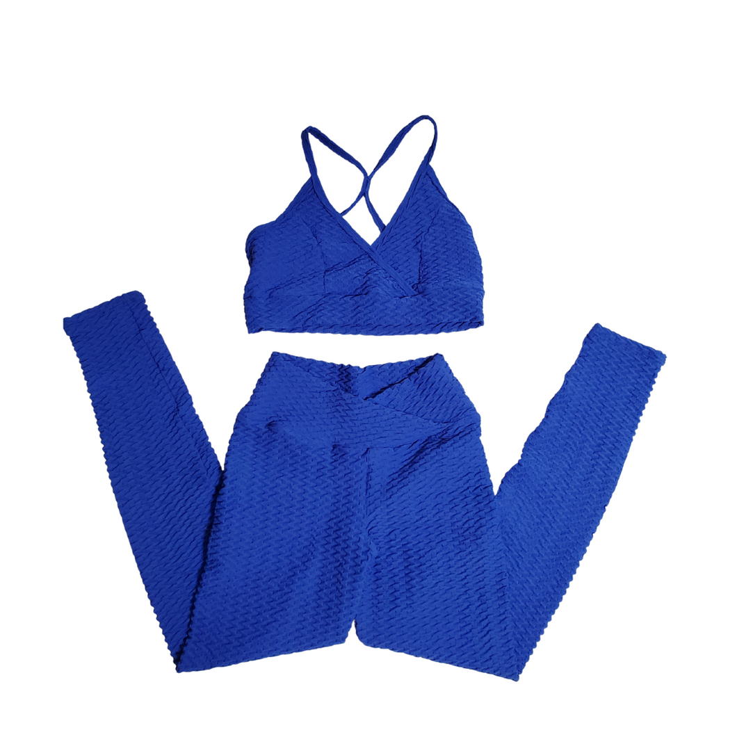 Blue Asymmetric Zig Set