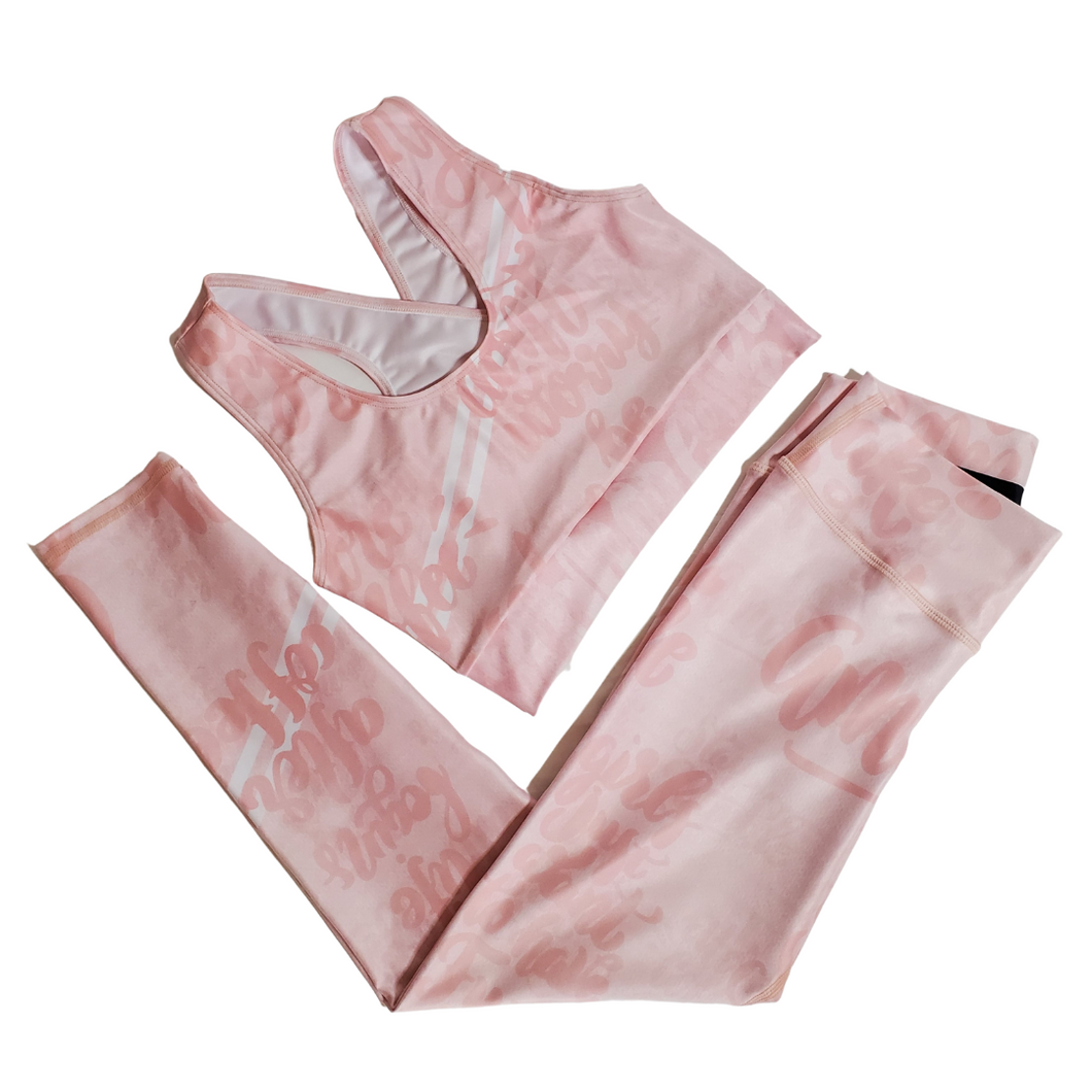 Light Pink Don't Worry Set