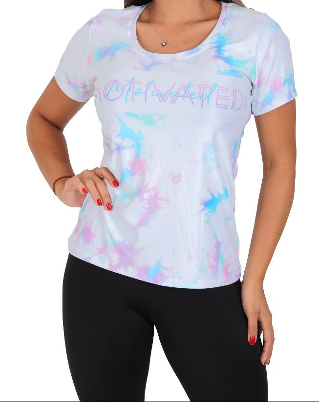 Tie Dye Motivated Shirt